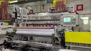 80/120/80 X2400 High Speed Stretch Film Line; Wrapping film machine