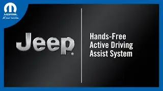 Hands-Free Active Driving Assist System | How To | 2024 Jeep Grand Cherokee