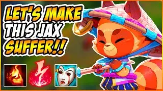xBlotter - HARD CARRYING my team with Electrocute Teemo vs Jax!! ( Full Gameplay! )