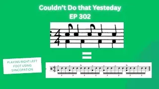 Working on Ghost Notes using Syncopation