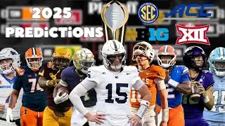 2025 College Football Season Predictions