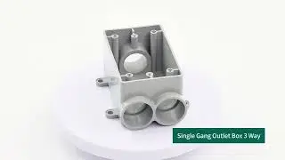 Ledes 1 Gang Outlet Box PVC Electrical Boxes 3 Way Review