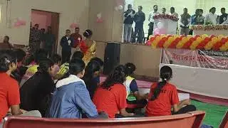 Dance program by students in buxer state level wushu championship sgfi