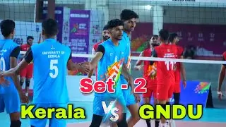 Do Or Die Match 💀 Kerala University Vs GNDU | Set - 2 | Khelo India University Games 2025