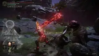 Elden Ring - Vyke's Dragonbolt with Greatsword: Incantations, Spells Demonstration Gameplay Sequence