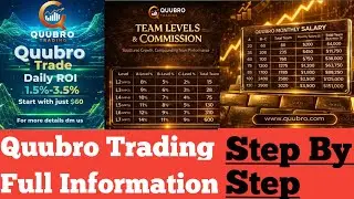 Quubro Trade Full information | Quubro trade kya hai