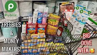 Publix Free & Cheap Grocery Couponing Deals & Haul| Dove & Money Makers! 🙌🏾 | 2/4-2/10 or 2/5-2/11