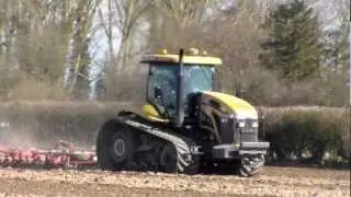 Cat Challenger 765C, Vaderstad NZA 8m with 8m Rexus Rolls