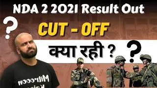 Cut Off For NDA 2 2021 ?🤔NDA 2 2021 Result Out | Learn With Sumit| Sectional Cut-Off ??