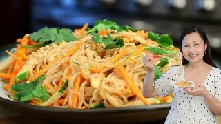 Easy Sesame Noodle Salad (凉拌三丝)