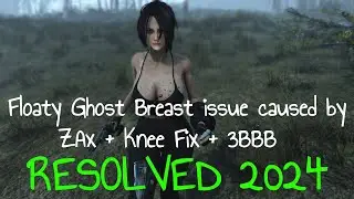 Zax Extended Skeleton + 3BBB + CBBE Knee Fix + Discreet Female Skeleton Ghost Floaty Breast Fix 2024