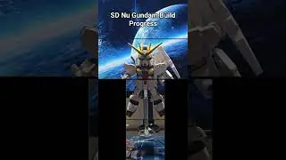 SD Nu Gundam Build Update. #gundam #nugundam #gunpla #gunplabuilder #bandai #gunplacommunity