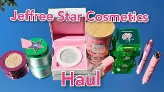 Jeffree Star Cosmetics Haul - New Watermelon Wealth Skin Care and Makeup with Swatches