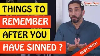 🚨THINGS TO REMEMBER AFTER YOU HAVE SINNED🤔 ᴴᴰ