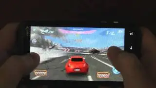 Asphalt 6 3D Review (HTC EVO 3D glasses-free 3D gaming) - Android