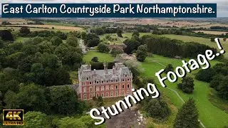 East Carlton Country Park Northamptonshire | Stunning 4K Drone Footage