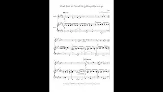 God Rest Ye Good King Gospel Mashup (Violin and Piano)