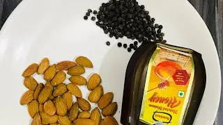 Almond & Honey Black pepper Immunity booster #honey #shorts #shortvideo #iraquizaika #winter #almond