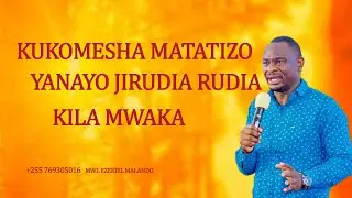 DAY 03/ KUKOMESHA CHANZO CHA UOVU KWENYE MATATIZO YANAYO JIRUDIA/ MWL EZEKIEL MALANDO / 07 JAN/ 2026