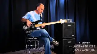 MESA&reg; Subway&reg; D-800&trade; Bass Amp & Ultra-Lite 1x15 &ndash; Sabre Bass Slap w/ Bobby Vega