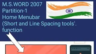 Latest video short,Line Spacing ka 2024 ll M.S. Word 2007me short, Line Spacing ka use kaise kre ll