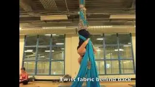 Aerial Silks - How to Fairy from a swing