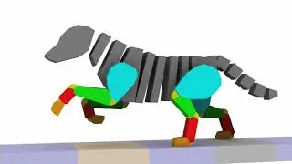 Dog Run Cycle - 3D Animation