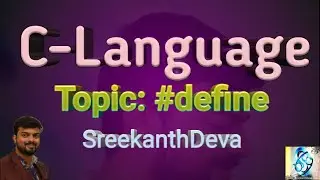 constant in C| #define | C-97 | SreekanthDeva
