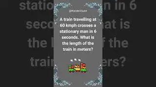 Time Speed Problem | WonderxQuest