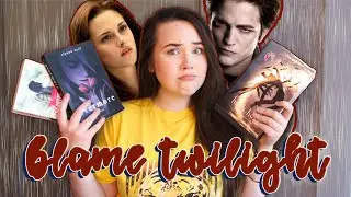 READING TWILIGHT INSPIRED YA FANTASY ✨ these used to be my favourite books,,, um,,, - reading vlog