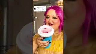 Starbucks Pink Drink SLUSHIE?! #Shorts