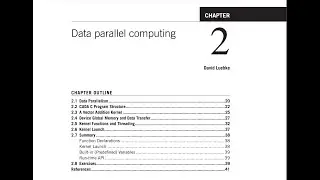 Chapter 2 Data parallel computing complete in one video | Programming Massively ParallelProcessors