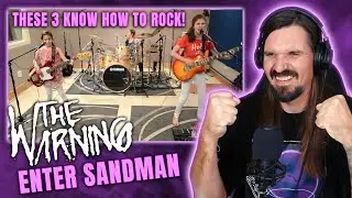*Who Are They?* The Warning - Enter Sandman (Drummer Reacts)