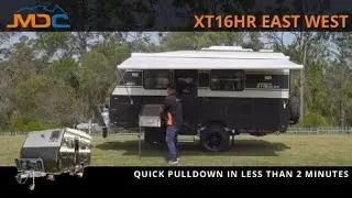 Quick Pack down: MDC XT16HR EAST WEST Offroad Caravan