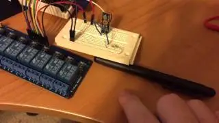 Raspberry Pi Relay Control with a Photoresistor