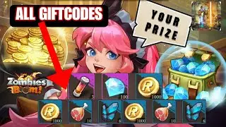 Zombies Boom & All 4 Giftcodes - How to Redeem | Zombies Boom Free 4 Codes