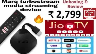 MarQ TurboStream Media Streaming Device | Unboxing | Review after 15 day Use | Jio Tv,Oreo tv & more