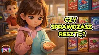 💰Czy sprawdzasz resztę? | Poruszająca bajka o odwadze i uczciwości 🧒🎧| Audiobook #kolorowebajki