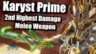 Warframe | Karyst Prime (2 Forma Build)