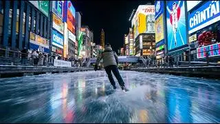 AIが日本の名所でスケートしてきました / Skating Across Japan: AI Fantasy