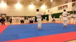 JKS England Open '12 Danny Jordan 1st Round Mens Dan Grade Kata
