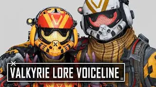 *NEW* VALKYRIE LORE Voicelines in Apex Legends Season 9
