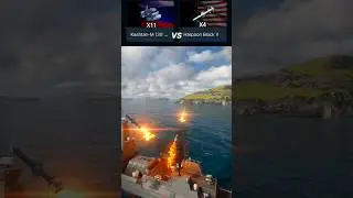 KASHTAN-M vs HARPOON BLOCK II #modernwarships #mwcreator
