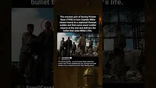 In Saving Private Ryan (1998) a German soldier kills Captain Miller after being set free