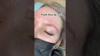 Before & after microshading | Microblading hazia #microblading #microshading #beforeandafter #pmu