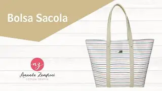 Bolsa Sacola em Sintético - Passo a Passo - PAP - Tutorial - DIY