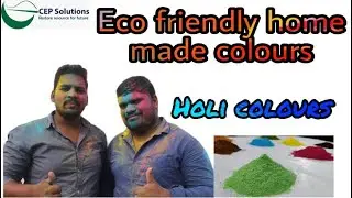 HOW TO MAKE ECO FRIENDLY HOLI COLORS AT YOUR HOME DIY