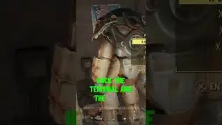 When you always walked past this X01 power armor in Fallout 4 #fallout4 #fallout4gameplay #fallout