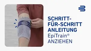 Wie lege ich die Ellenbogenbandage EpiTrain richtig an?