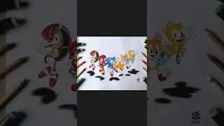 sonic mania plus characters. #drawing #artwork #sonic #sonicmaniaplus #soniccharacters #cartooning